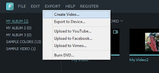 Click On Create Video