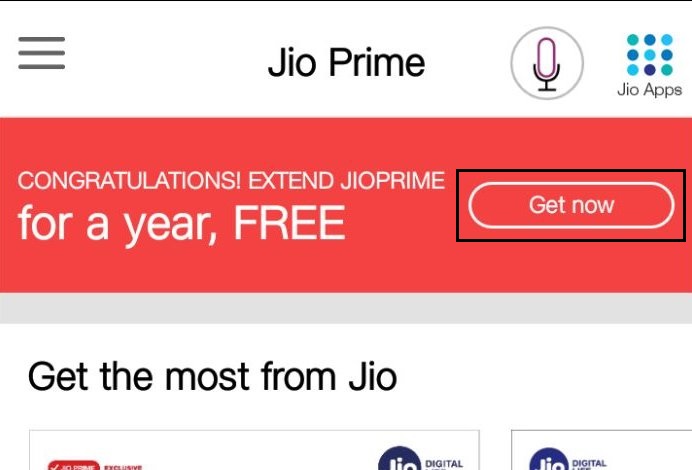 jio prime extend free