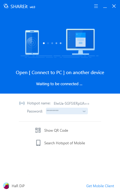 shareit interface