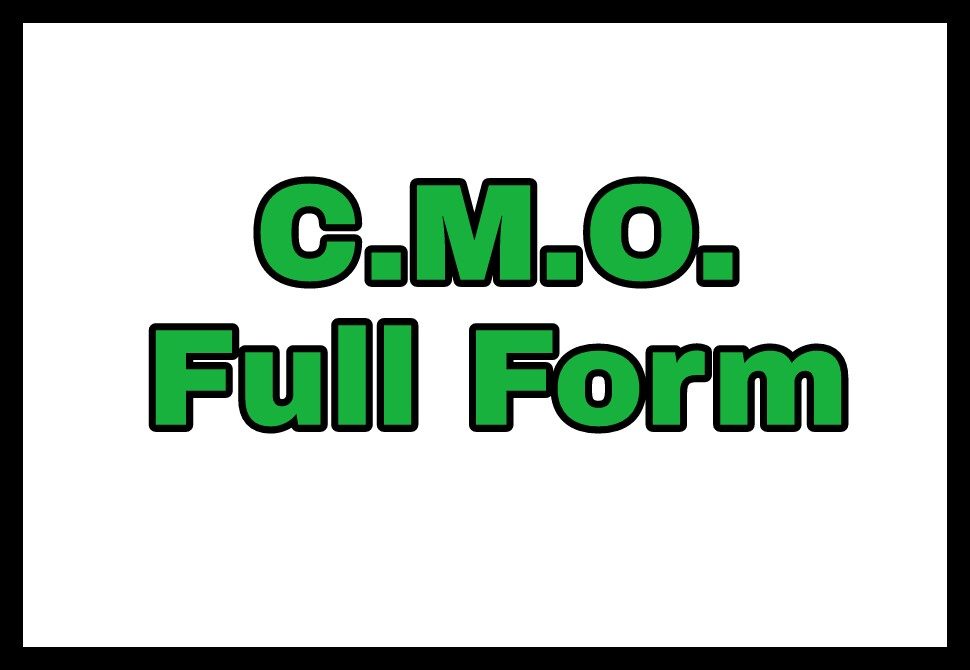 cmo-full-form-8463188