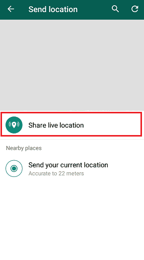 share live location