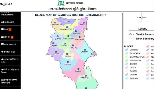 झारखंड खसरा खतौनी नक्शा 2024