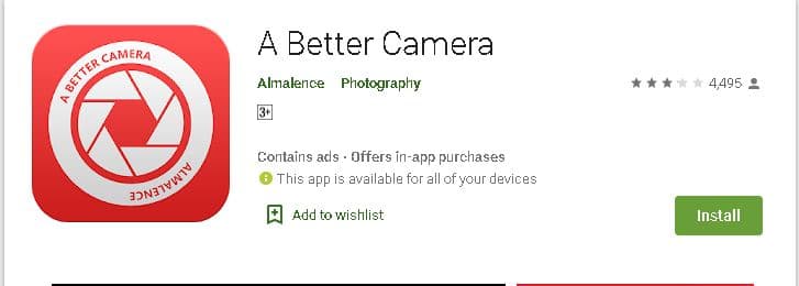 एंड्राइड मोबाइल के लिए कैमरा एप डाउनलोड करें. Top 10 Mobile Camera App For Android