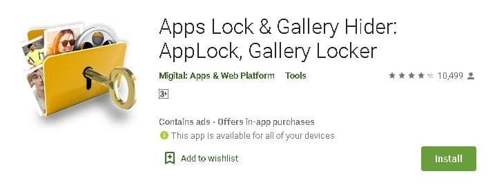 मोबाइल एप लॉक करने वाले एप डाउनलोड करें. Top 10 Apps lockers App For Android