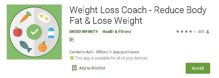 वजन कम करने के लिए 10 बेस्ट फ्री वेट लॉस ऐप्स डाउनलोड करें . Top 10 Free Weight Loss Smartphone Apps