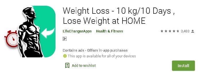 वजन कम करने के लिए 10 बेस्ट फ्री वेट लॉस ऐप्स डाउनलोड करें . Top 10 Free Weight Loss Smartphone Apps