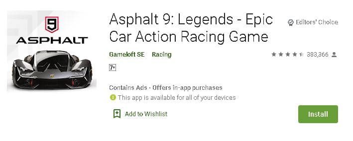 सबसे अच्छे 10 रेसिंग गेम एंड्राइड एप डाउनलोड करें. Top 10 Racing Game Android App