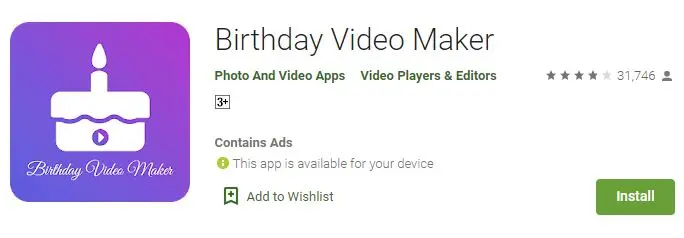 Birthday Video Status बनाने वाला ऐप डाउनलोड करें? | Best Birthday Video Status Maker App